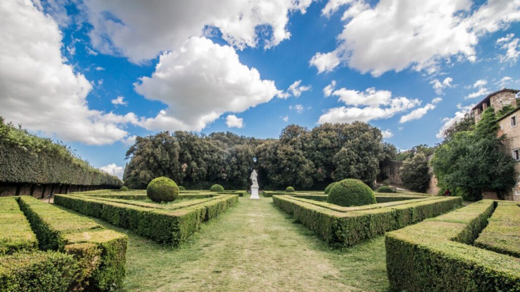 veduta degli horti leonini